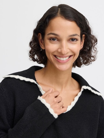 Pull-over 'Ninna' b.young en noir