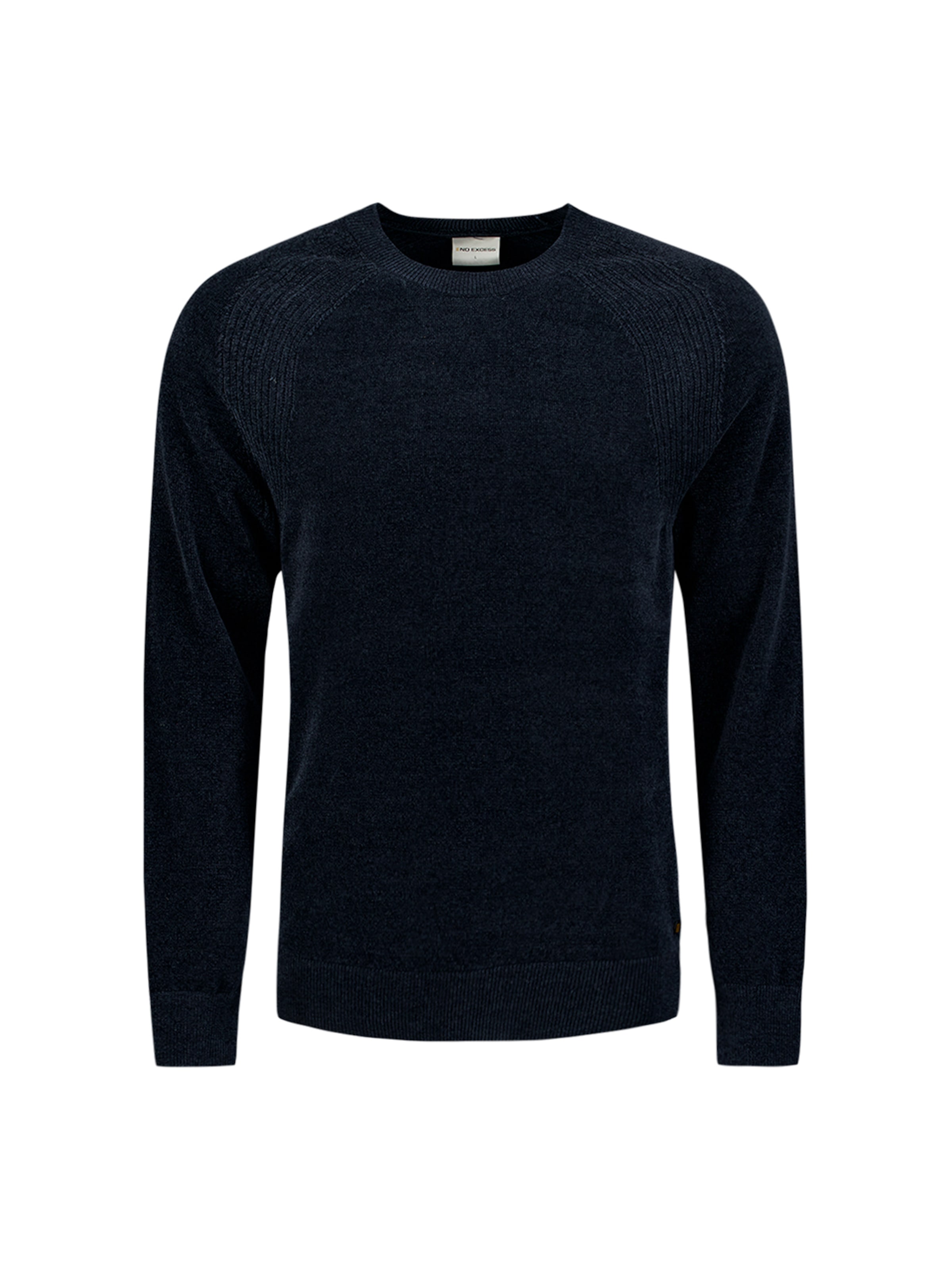 No Excess Pullover in Blau: Vorderseite
