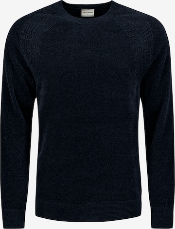No Excess Sweater in Blue: front
