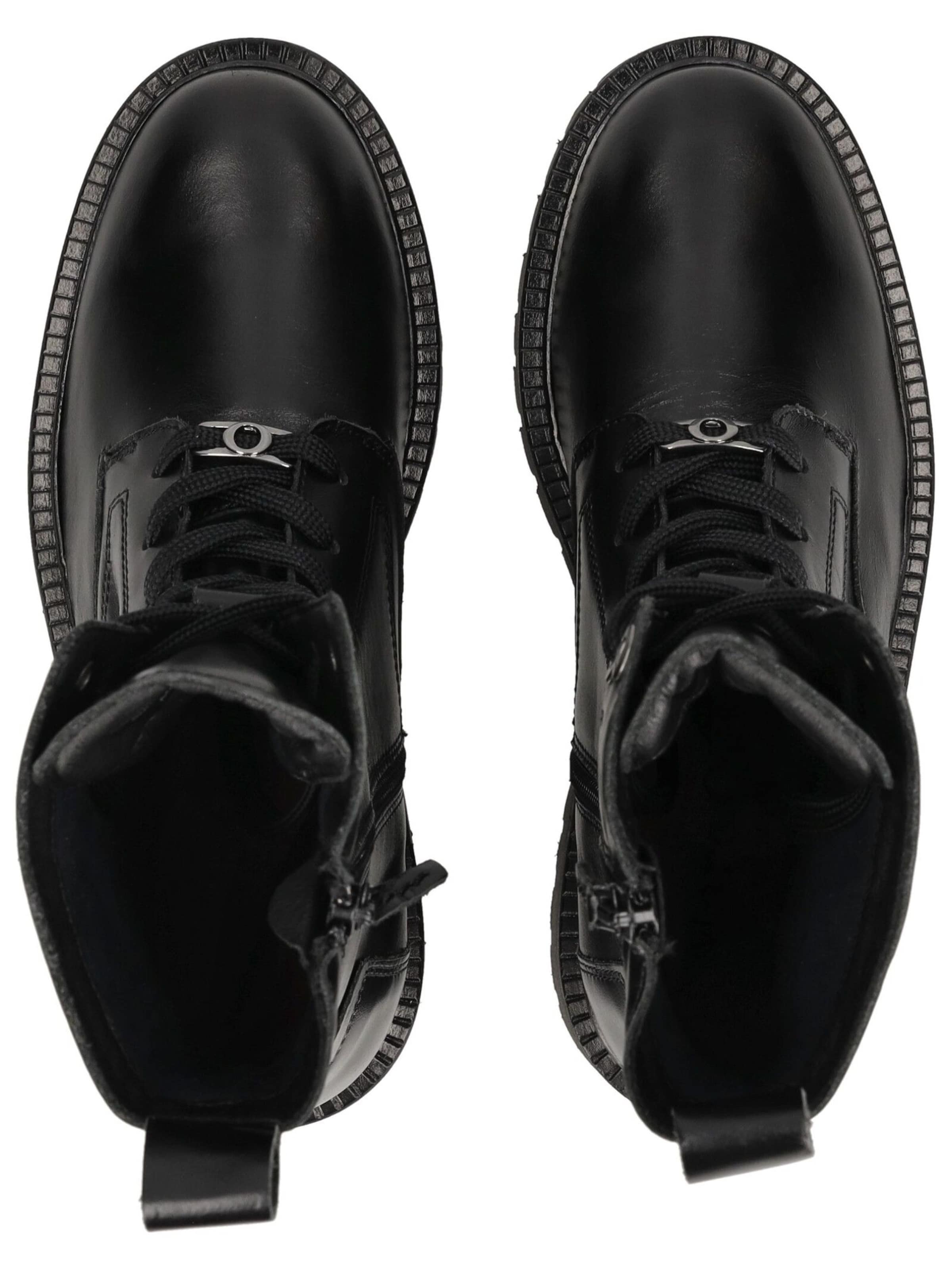 Stivaletto stringato di Marc O'Polo in nero