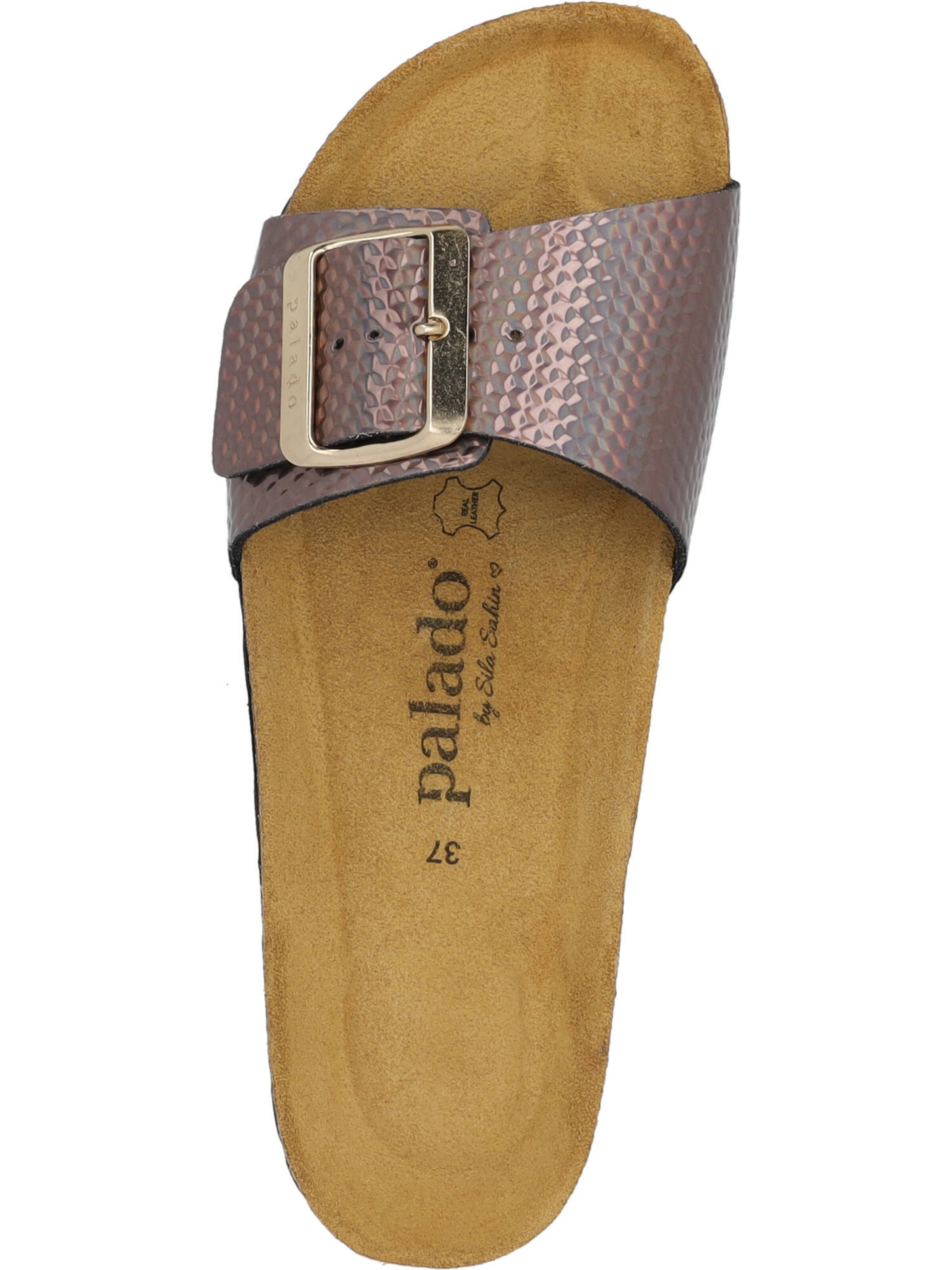 Palado by Sila Sahin Pantoletten 'Malta EGS Canada' in Braun