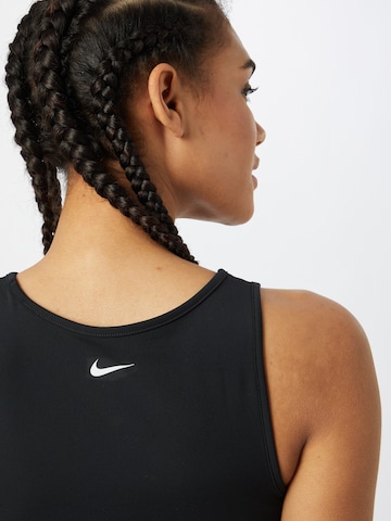 NIKE Sportovní top – černá