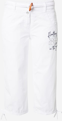 Soccx Pants in White: front