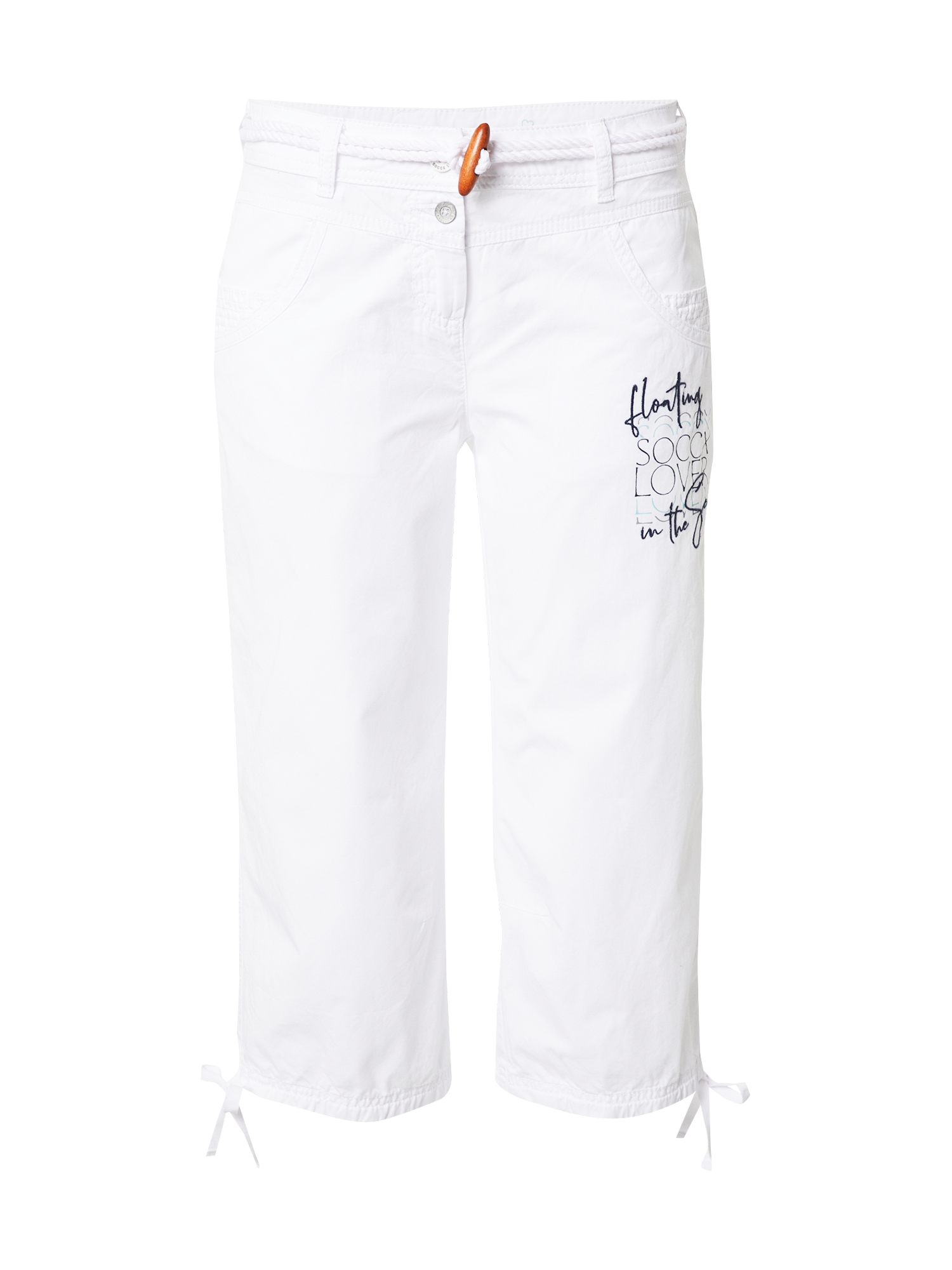PROMO fljSX Soccx Pantaloni in Bianco 