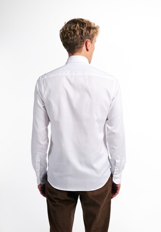 ETERNA Slim Fit Hemd in Weiß