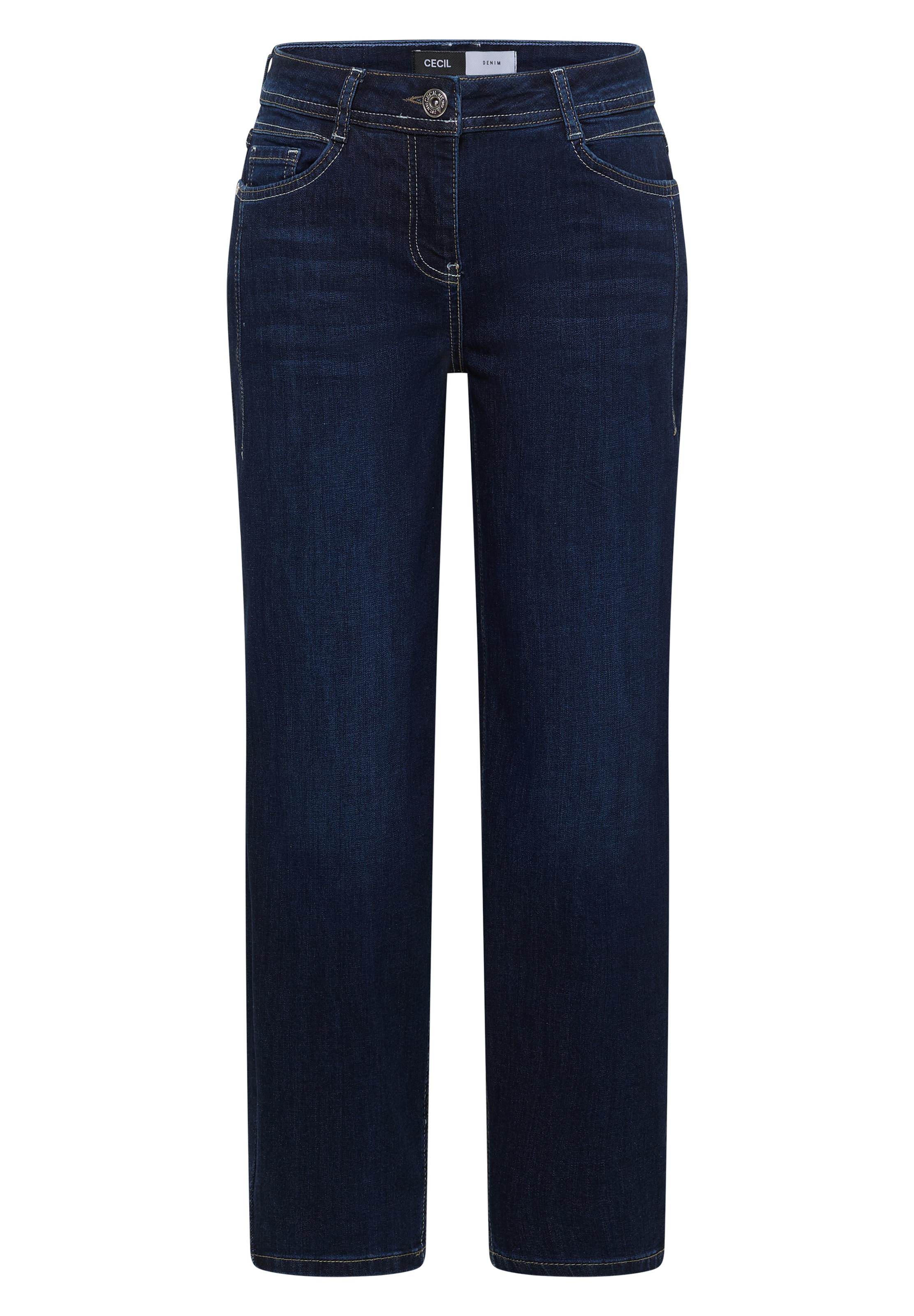 Barrel Jeans di CECIL in blu: frontale