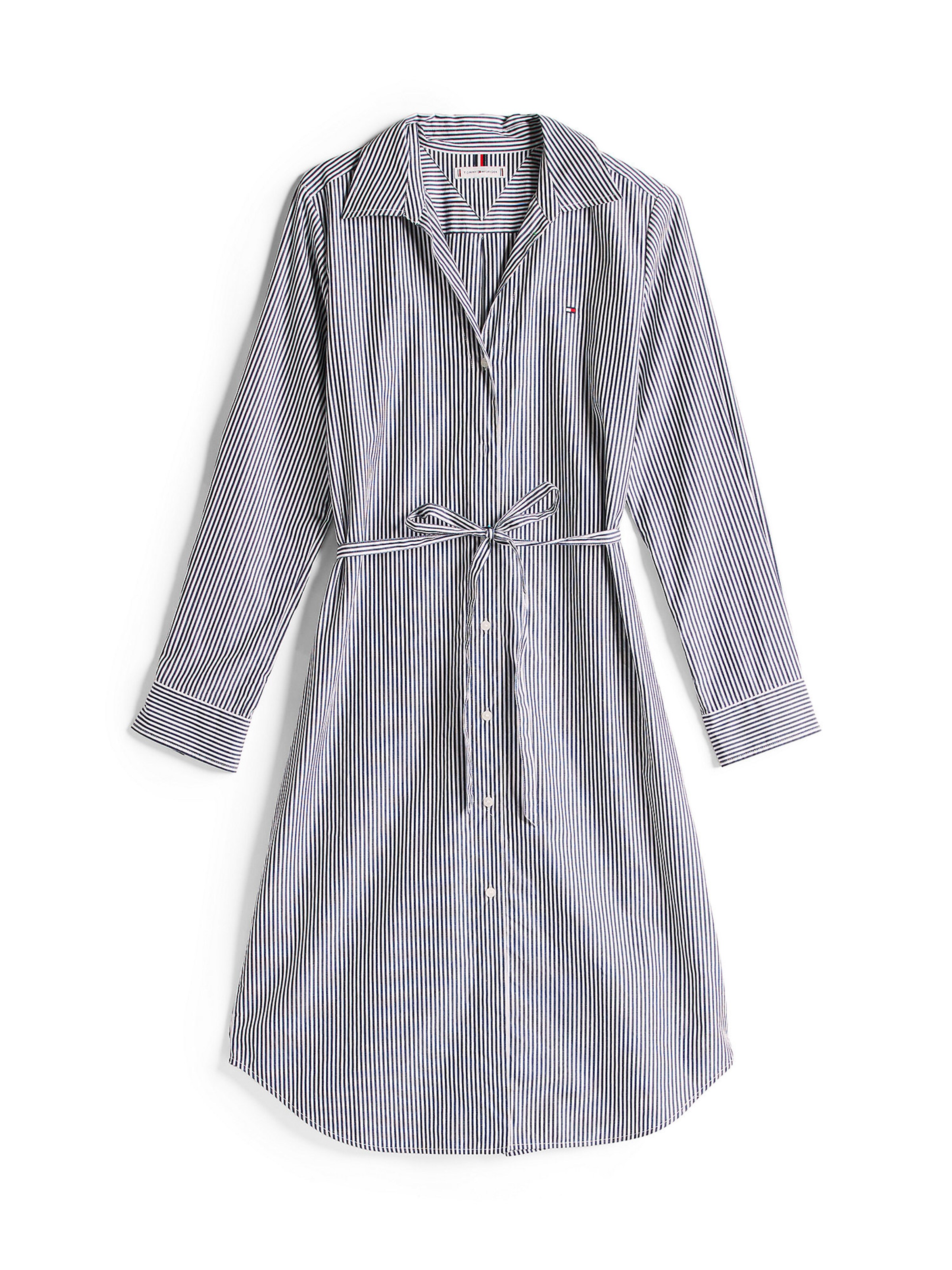 Robe-chemise TOMMY HILFIGER en bleu : devant