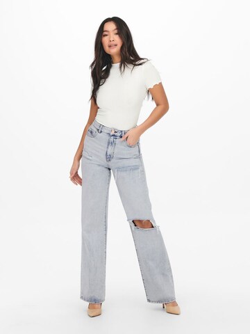 Wide leg Jeans 'Camille' de la ONLY pe albastru