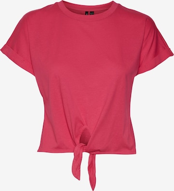 T-shirt 'PANNA' VERO MODA en rouge : devant