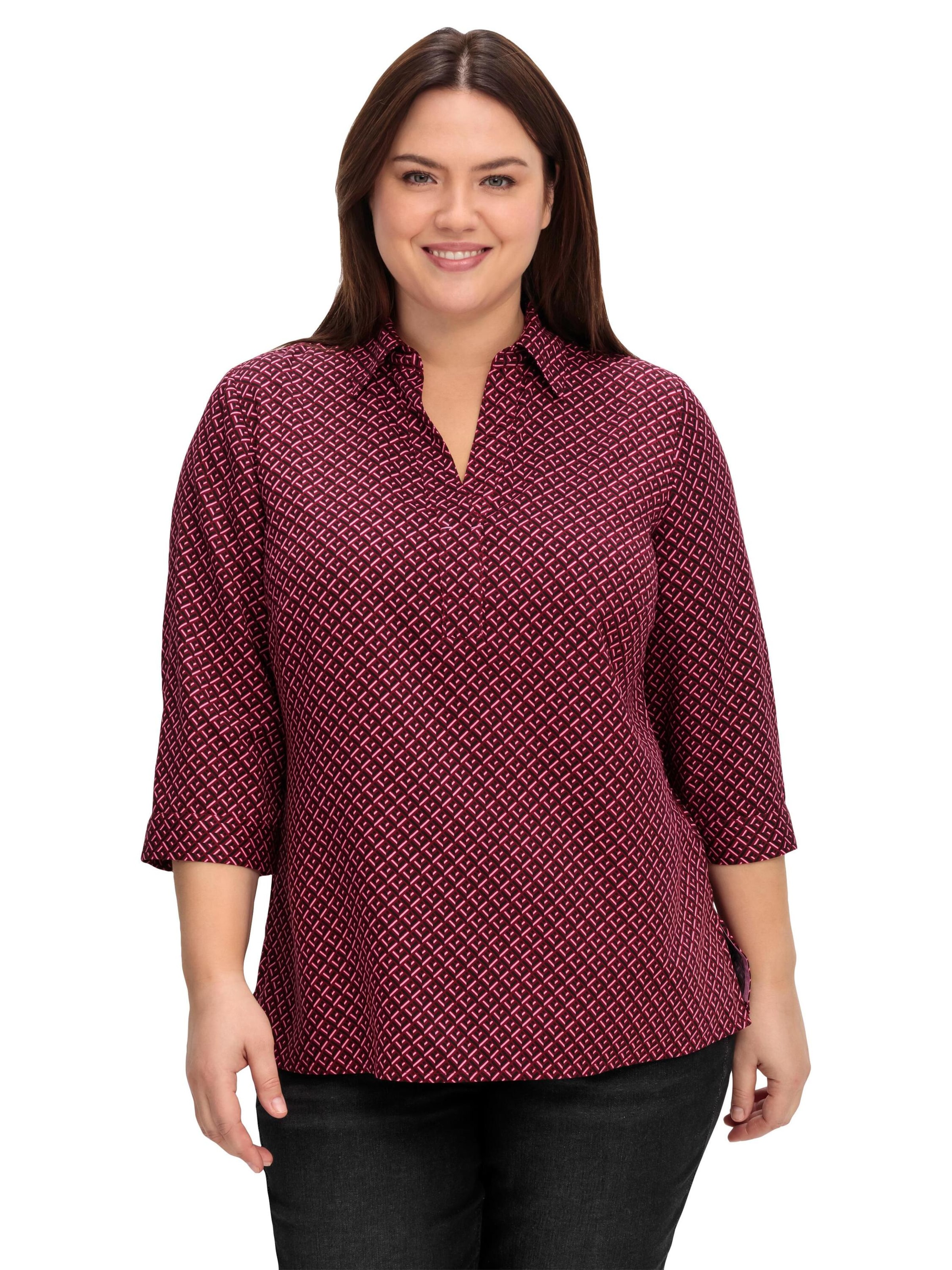 SHEEGO Tunika – červená: přední strana