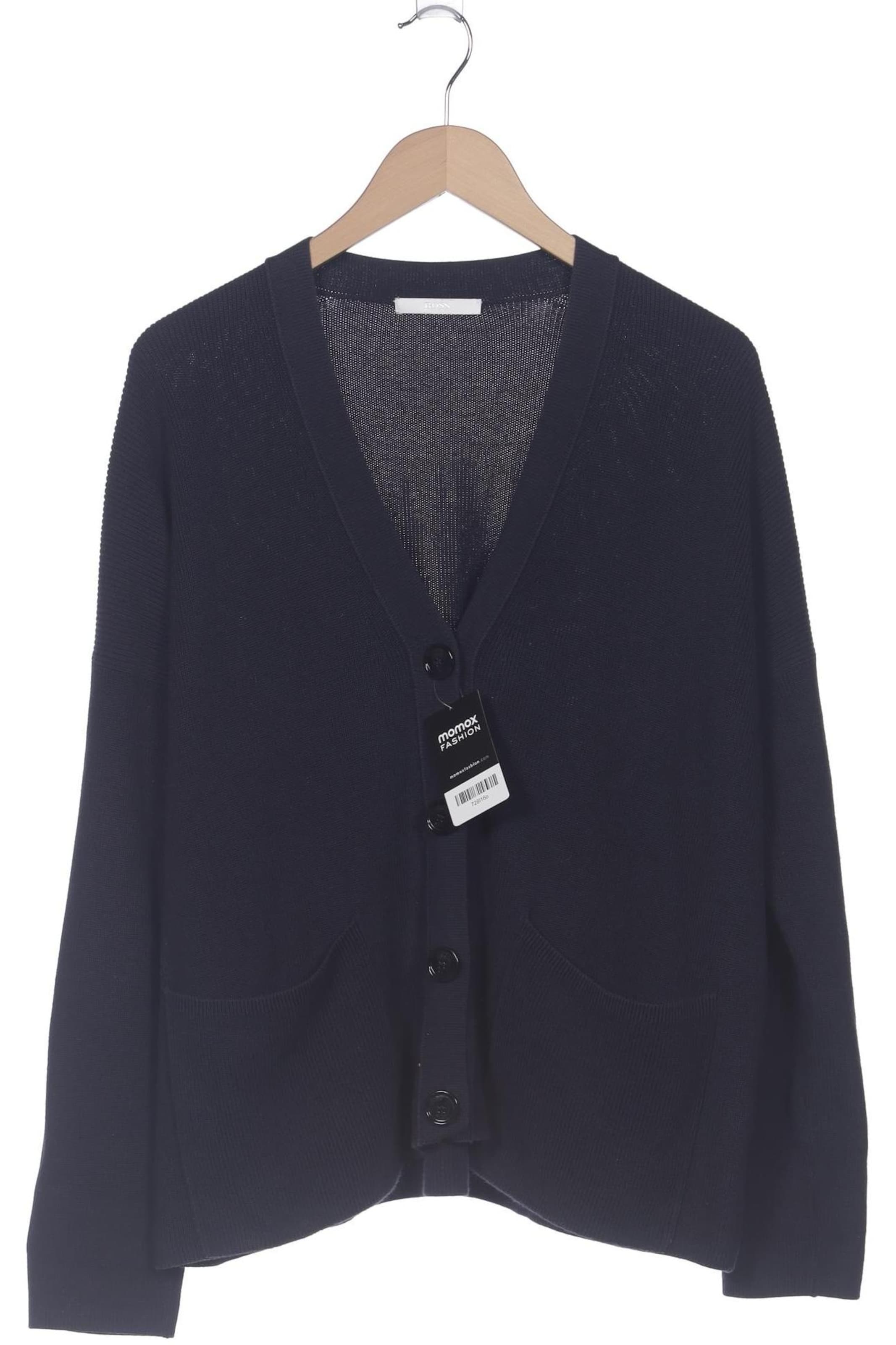 BOSS Strickjacke M in Blau: Vorderseite