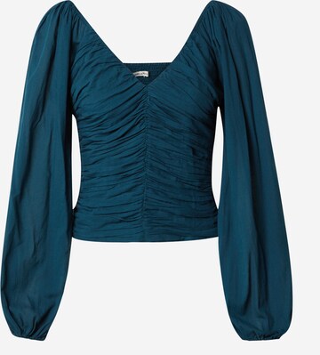 Abercrombie & Fitch Bluse 'CHASE' i blå: forside