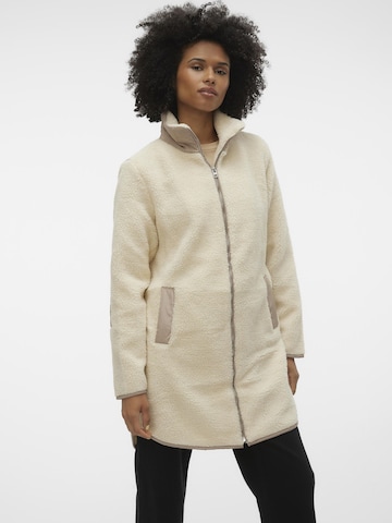 VERO MODA Overgangsfrakke i beige: forside