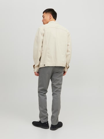 Slimfit Pantaloni eleganți 'MARCO BOWIE' de la JACK & JONES pe gri