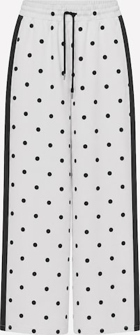 OH APRIL Broek 'Kael' in Wit: voorkant
