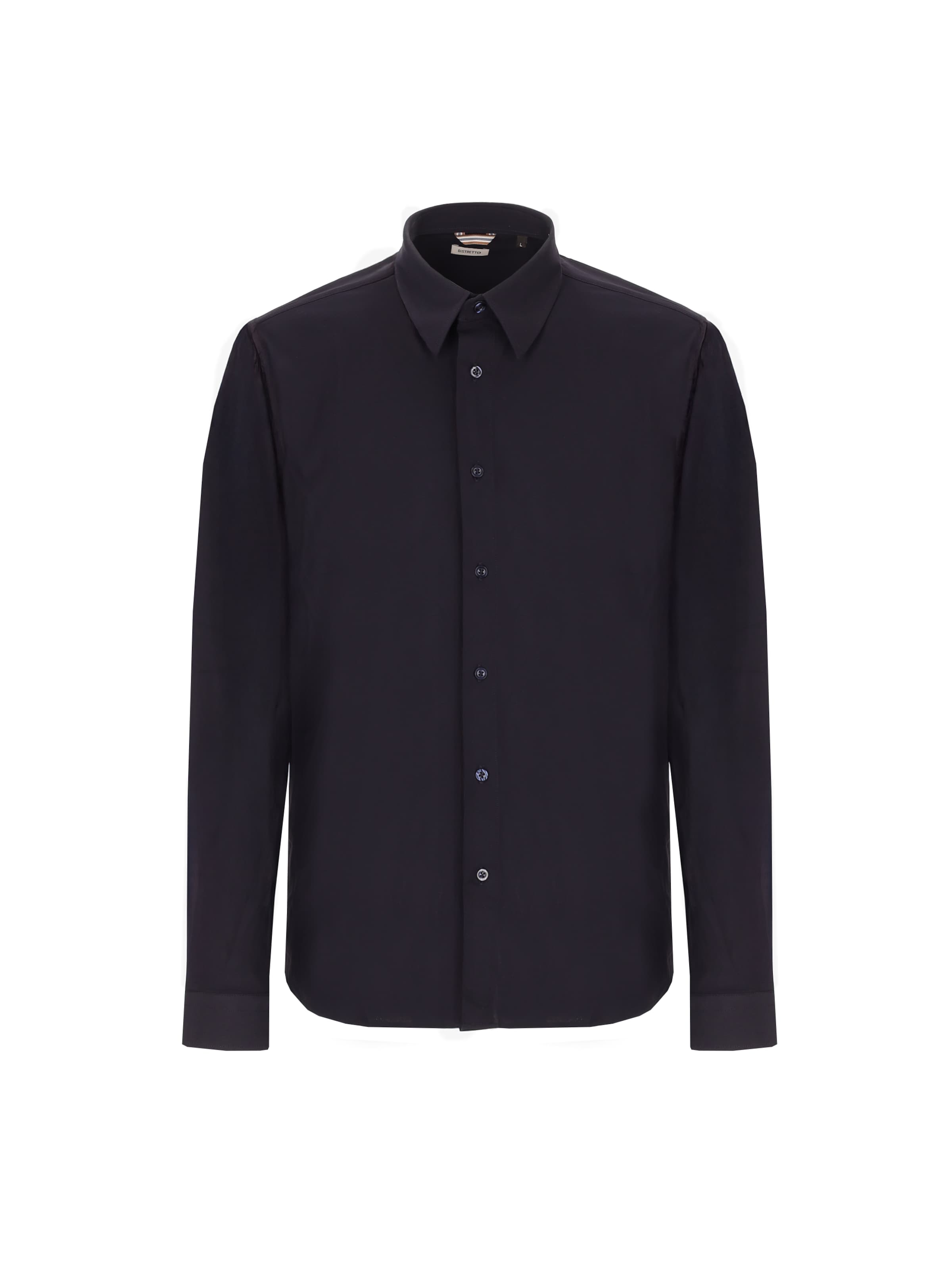 Distretto12 Overhemd 'Tevo' in Blauw: voorkant