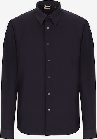 Camicia 'Tevo' di Distretto12 in blu: frontale