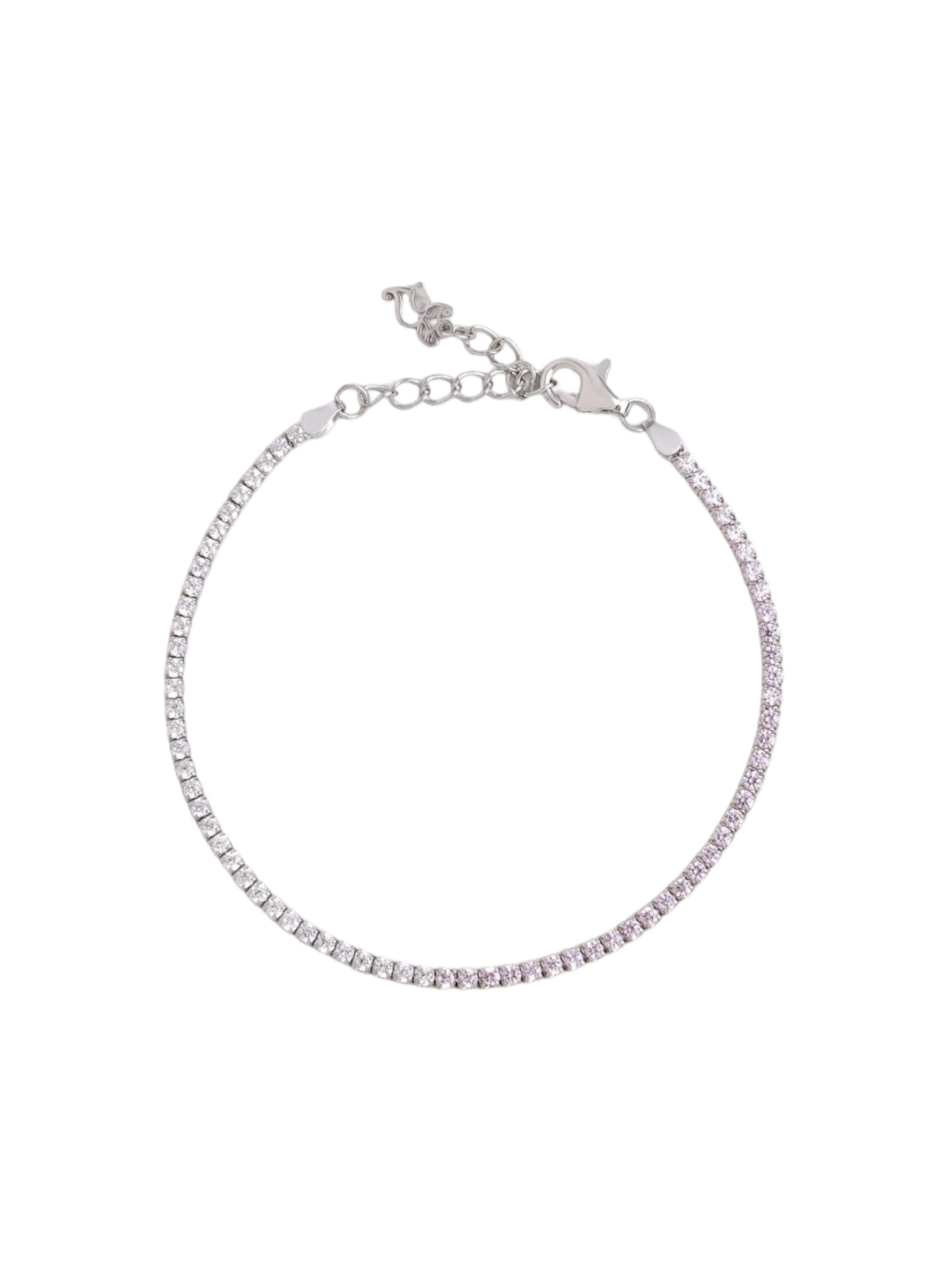 So Chic Armband in flieder / silber, Produktansicht