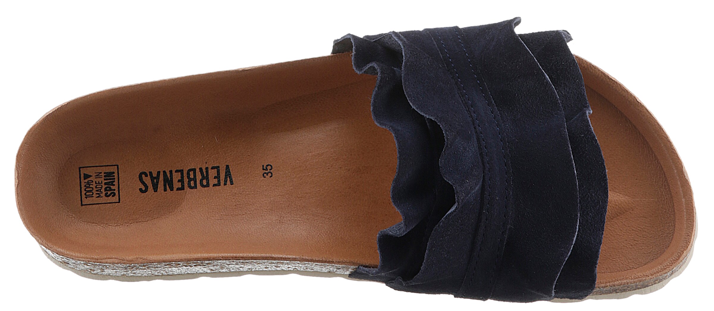 VERBENAS Mules in Blue