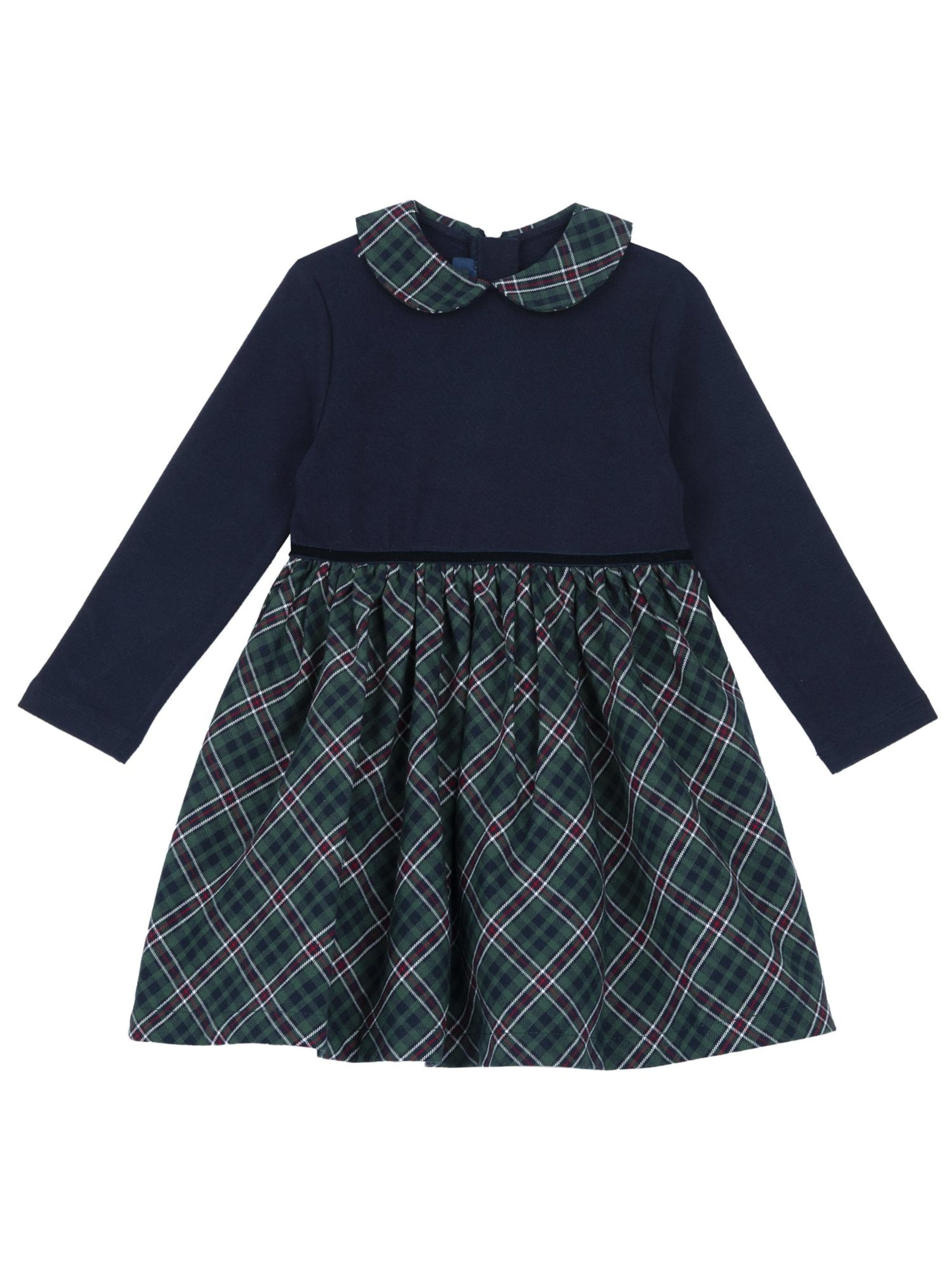 Chicco - Vestido em azul: frente