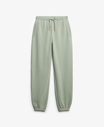 Effilé Pantalon 'Essential' Superdry en vert