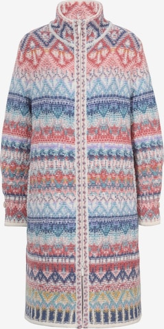 IVKO Knitted Coat in White: front