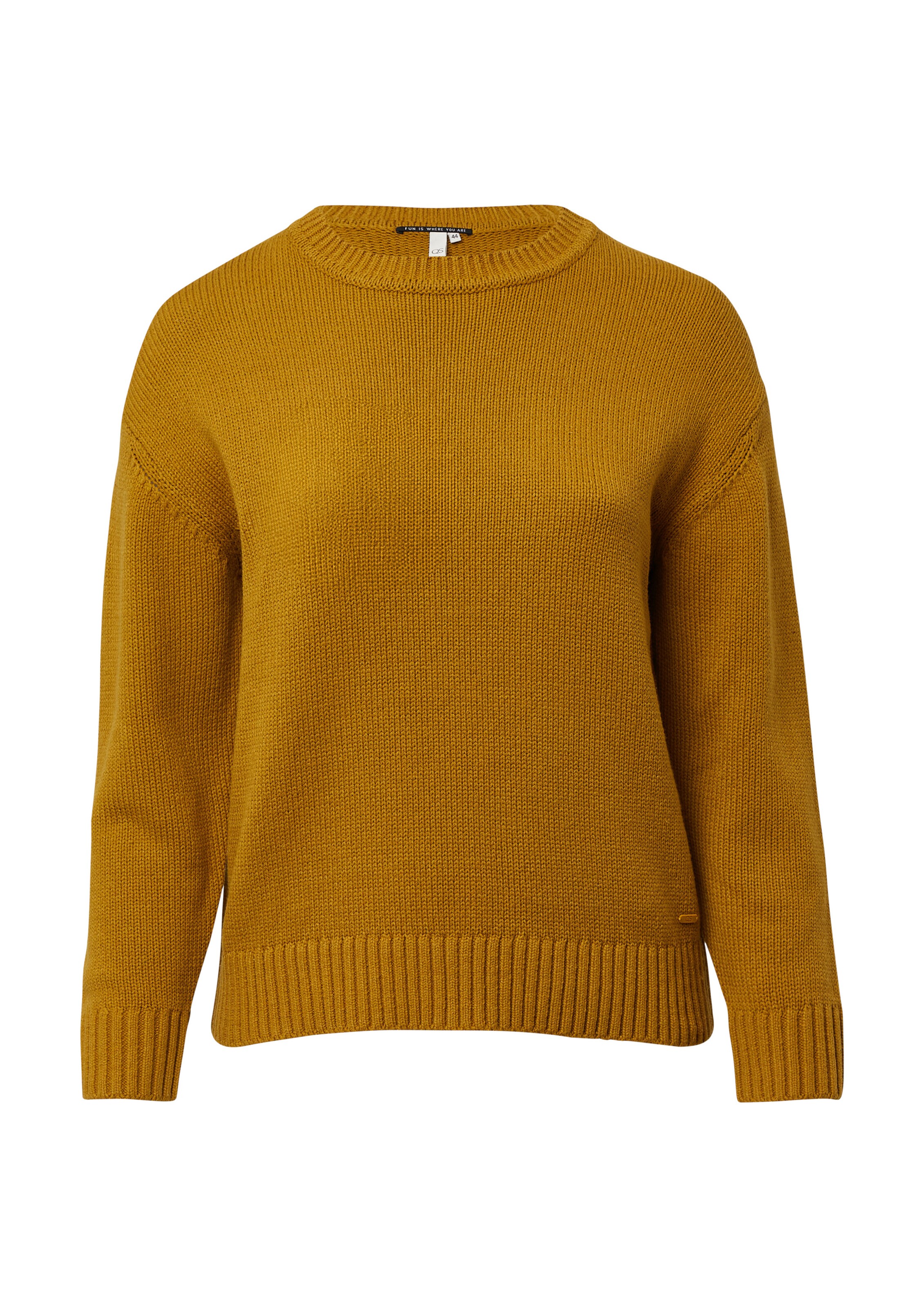 QS Pullover in Braun: Vorderseite