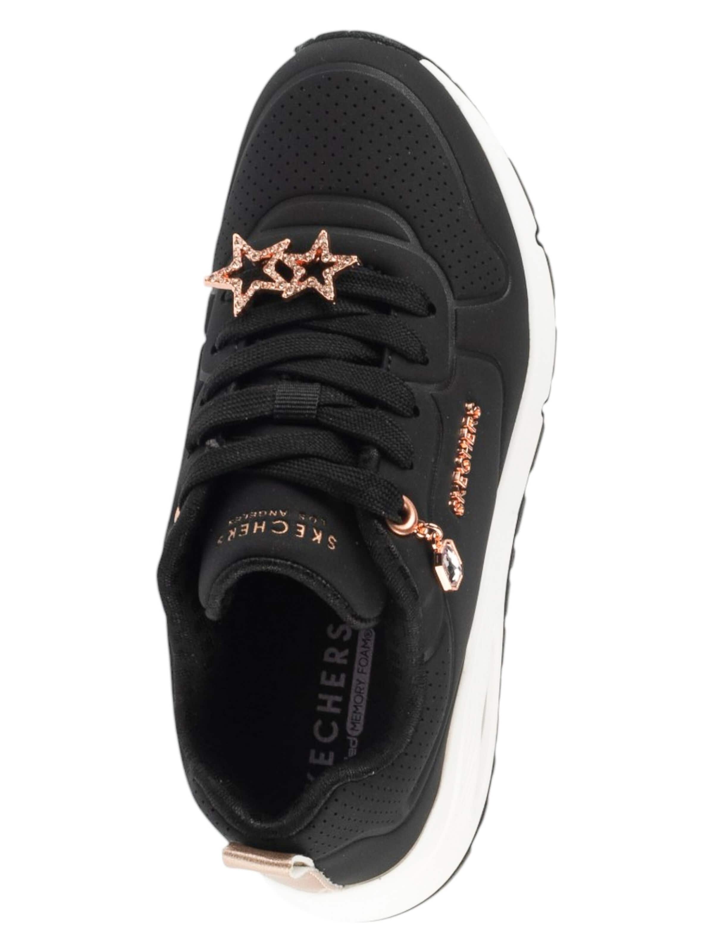 SKECHERS Trainers 'Uno Gen1 - Trendy Jewels' in Black