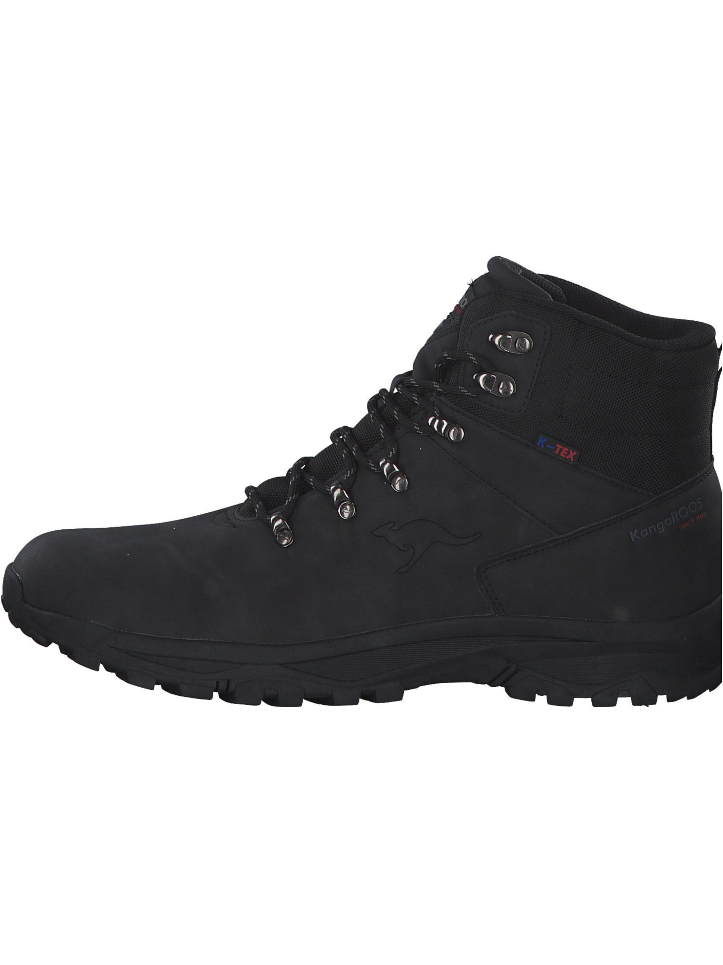 KangaROOS Lace-Up Boots in Black