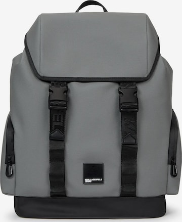 KARL LAGERFELD JEANS Rucksack 'Venture' in Grau: Vorderseite