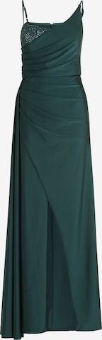 Abito da sera di Vera Mont in verde: frontale