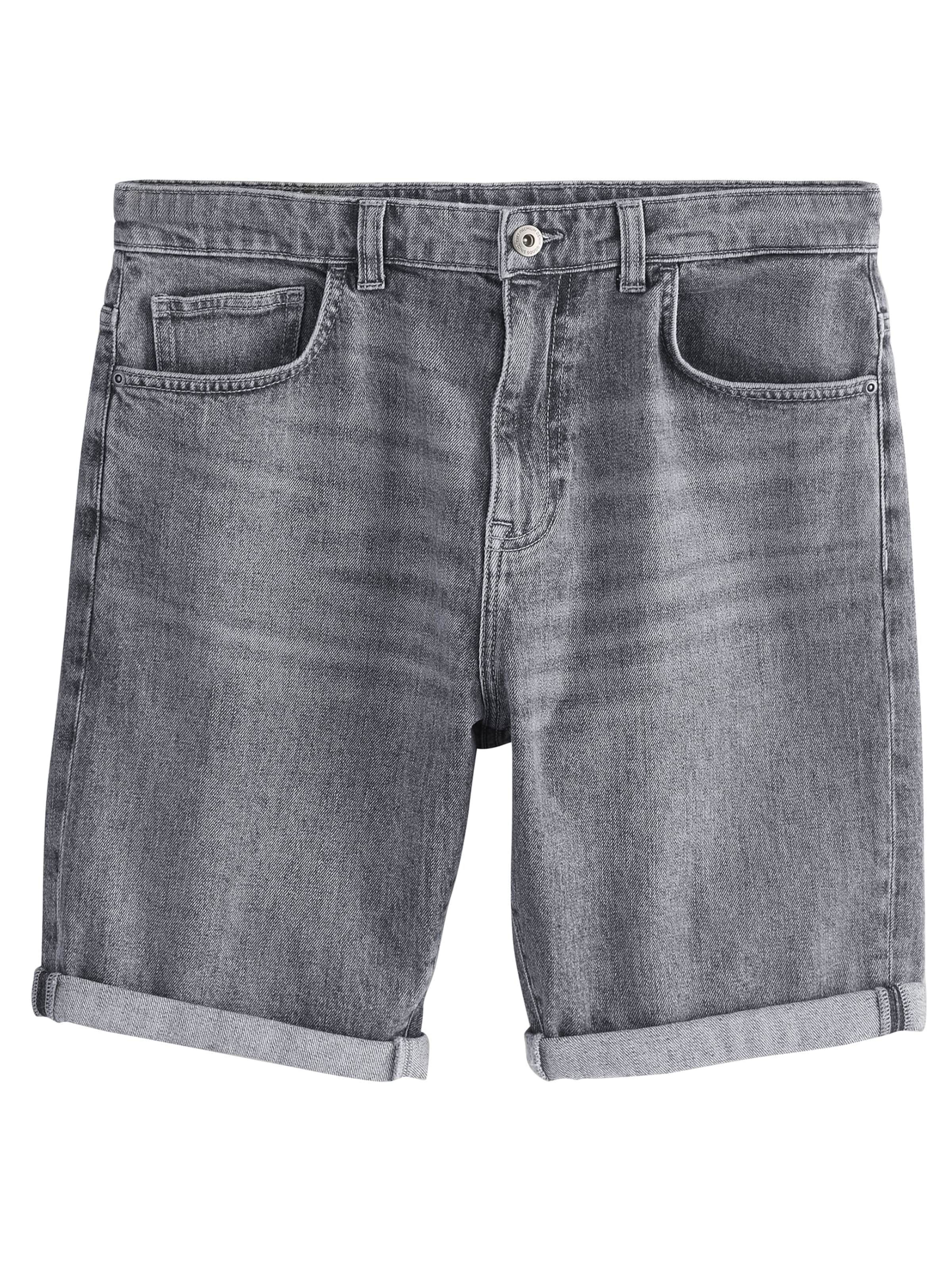 Next - Slimfit Calças de ganga em cinzento: frente