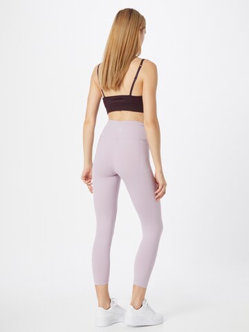 UNDER ARMOUR Skinny Sporthose in Pink