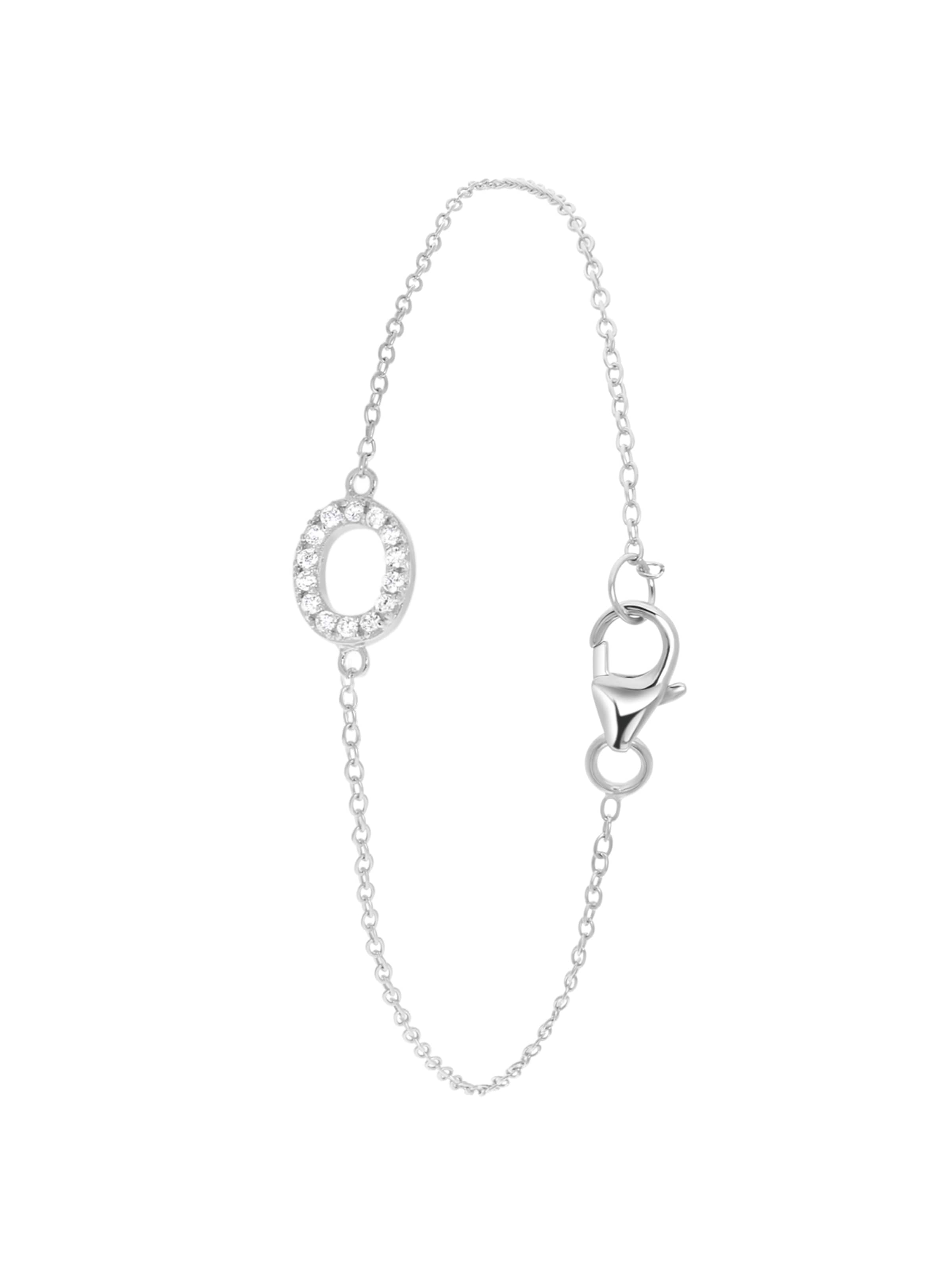 Lucardi Armband in Zilver: voorkant