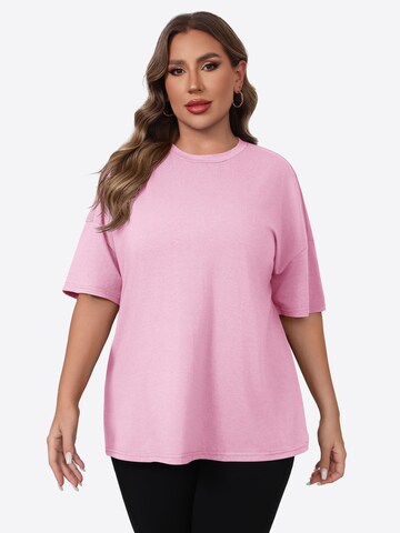 rožinė Imily Bela Marškinėliai: priekis