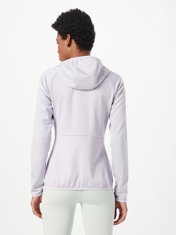 ADIDAS TERREX Skinny Athletic Fleece Jacket in Purple