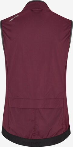 ZIENER Sports Vest 'NORWIGA' in Red