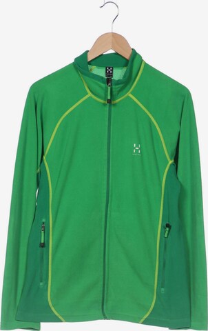 Haglöfs Sweatshirt & Zip-Up Hoodie in M in Green: front