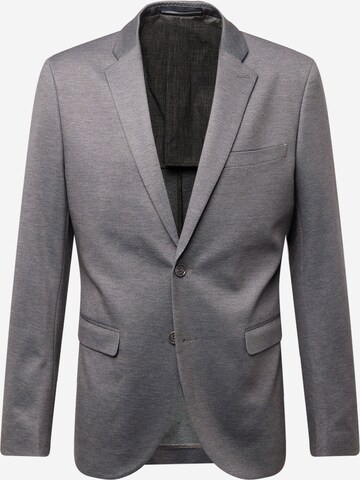 Coupe regular Veste de costume 'George' Matinique en gris : devant