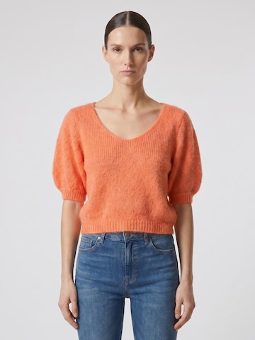 americandreams Pullover 'Lolanda'‌‌‌‌‌‌‌ in Orange: Vorderseite