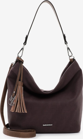 Emily & Noah Shoulder Bag 'Elke' in Red: front