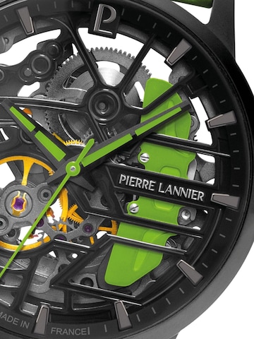 Pierre Lannier Analoog horloge 'Automatic watch Paddock' in Zwart