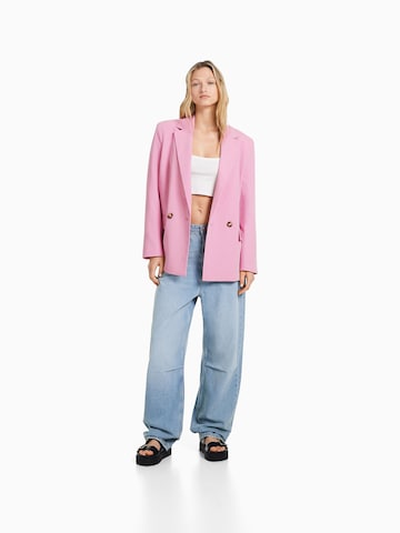 Bershka Blazer i pink