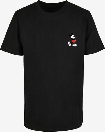 T-Shirt 'Mickey Mouse - Kickin Retro' ABSOLUTE CULT en noir : devant