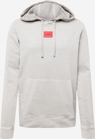 HUGO Red Sweatshirt 'Daratschi' in Grey: front