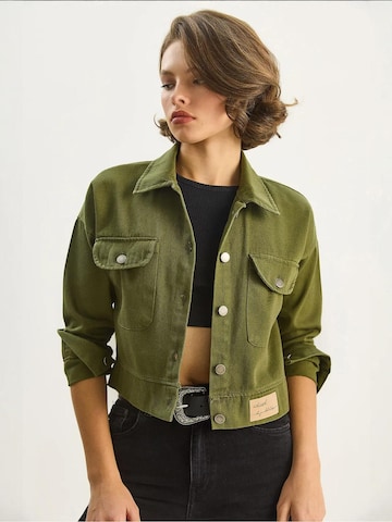 Bianco Lucci - Casaco meia-estação em verde