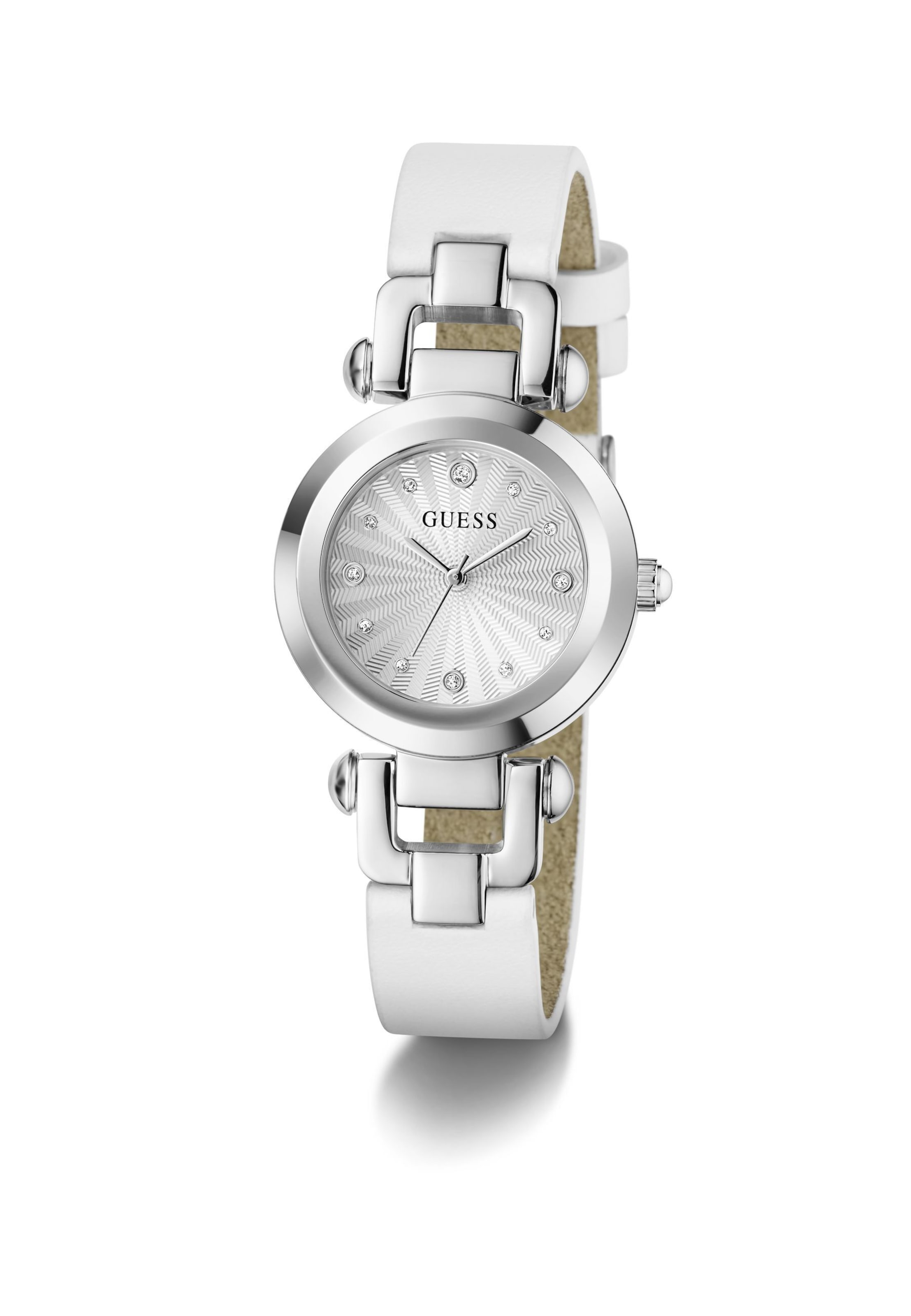 Montre à affichage analogique 'GINGER ' GUESS en argent