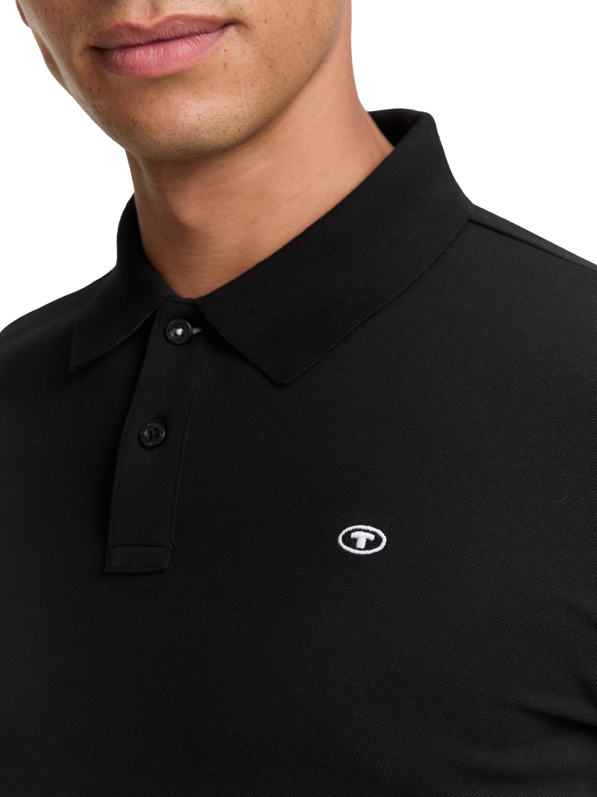 TOM TAILOR Футболка в Черный