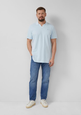 s.Oliver Men Tall Sizes Shirt in Blue
