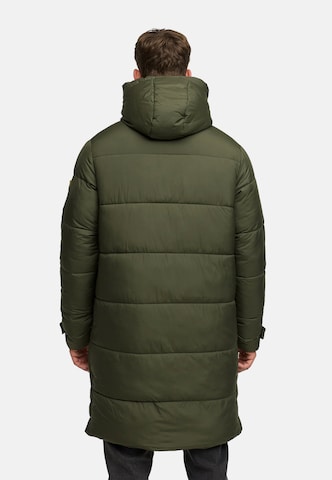 INDICODE JEANS Winterjas 'Studs' in Groen
